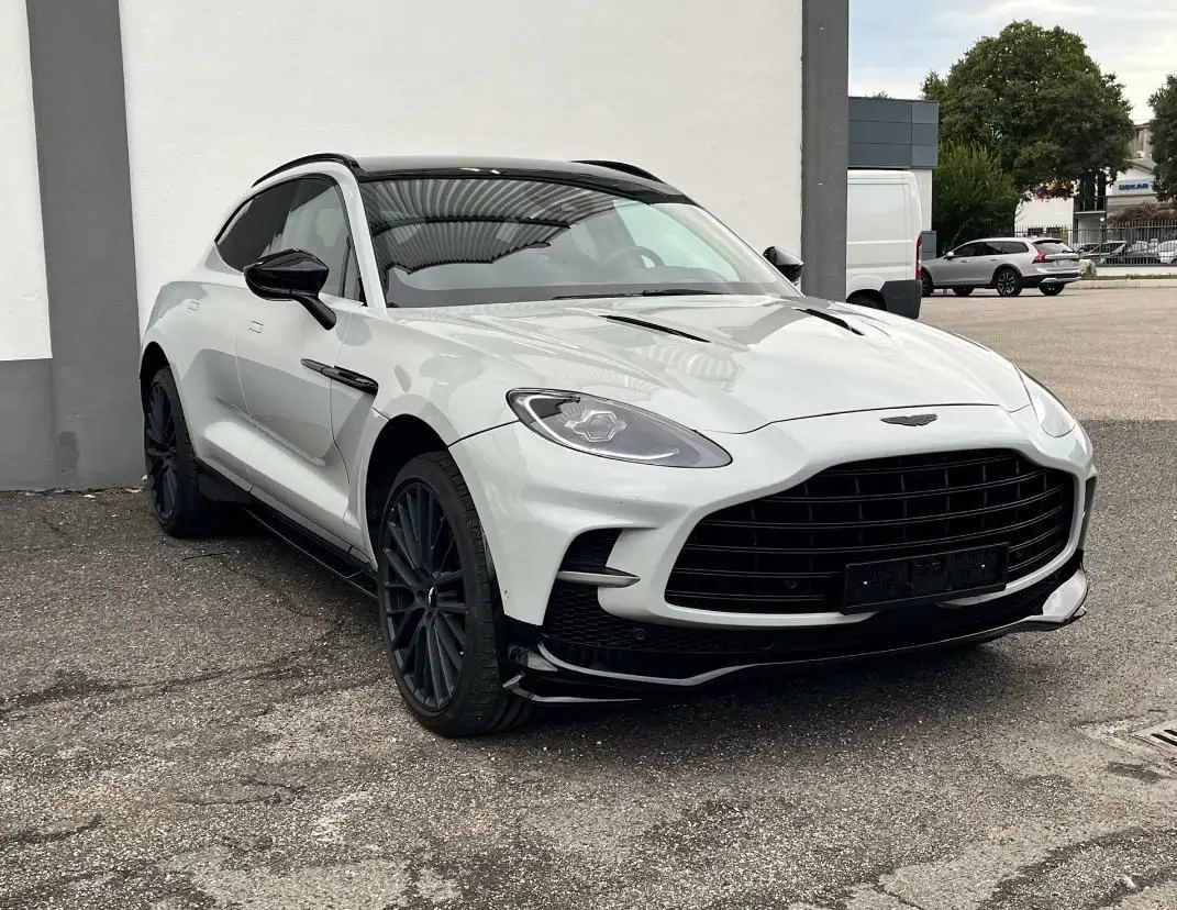 Aston Martin DBX 707 2026, exterior — Milan Luxury Cars, Milan. The Aston Martin DBX 707 pairs a 707 hp output with a five-seat cabin, which is an…