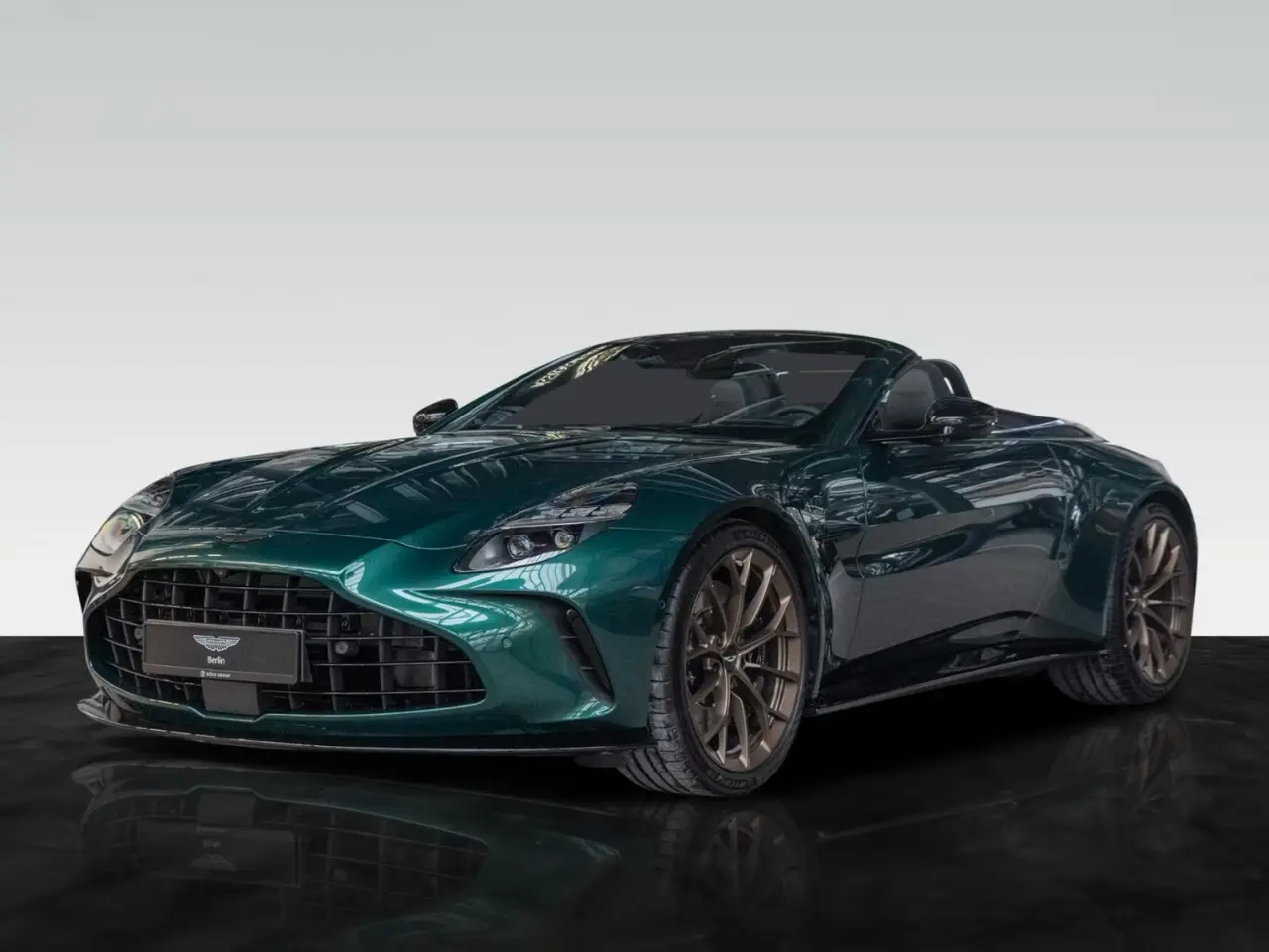 Aston Martin Vantage V8 Spider 2026, interior — Milan Luxury Cars, Milan. The 2026 Aston Martin Vantage V8 Spider pairs a 665 hp V8 with a two-seat, open-top…