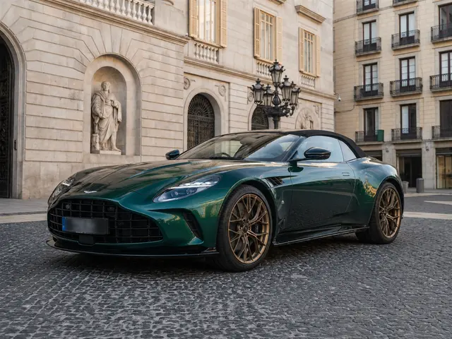 Aston Martin Vantage V8 Spider 2026 — Milan Luxury Cars, Milan