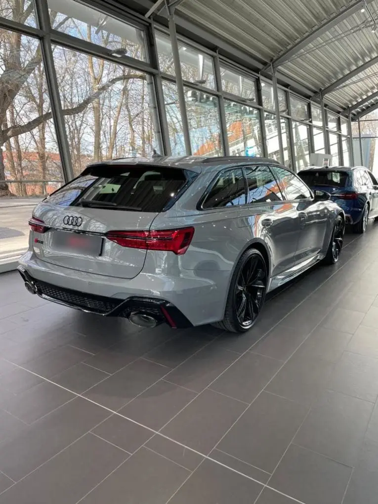 Audi RS6 Dynamic 2023, rear view — Milan Luxury Cars, Milan. The 2023 Audi RS6 Dynamic pairs wagon practicality with 621 hp, a combination that feels…