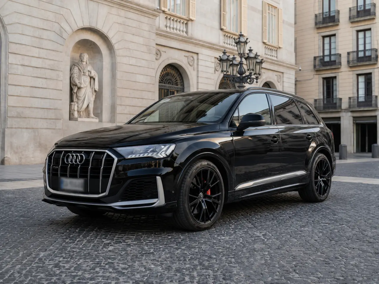 Audi SQ7 7seater 2023 — Milan Luxury Cars, Milan. The 2023 Audi SQ7 pairs a 530 hp drivetrain with seven-seat practicality, a combination…
