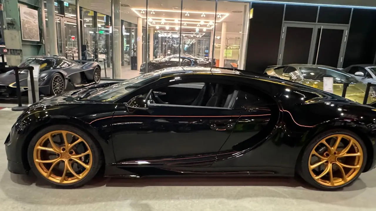 Bugatti Chiron 110 Ani 2019, side profile — Milan Luxury Cars, Milan. The 2019 Bugatti Chiron 110 Ani is not a car most clients drive casually; it is a car…