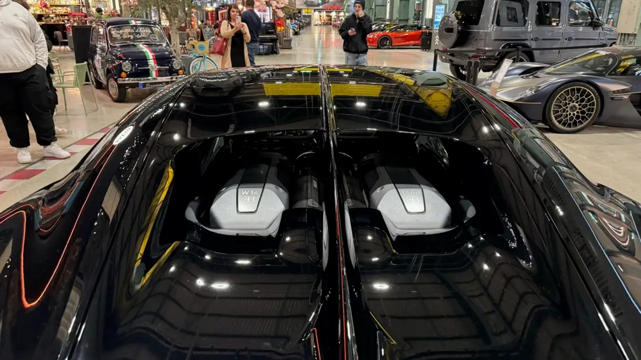Bugatti Chiron 110 Ani 2019, front view — Milan Luxury Cars, Milan. The 2019 Bugatti Chiron 110 Ani is not a car most clients drive casually; it is a car…