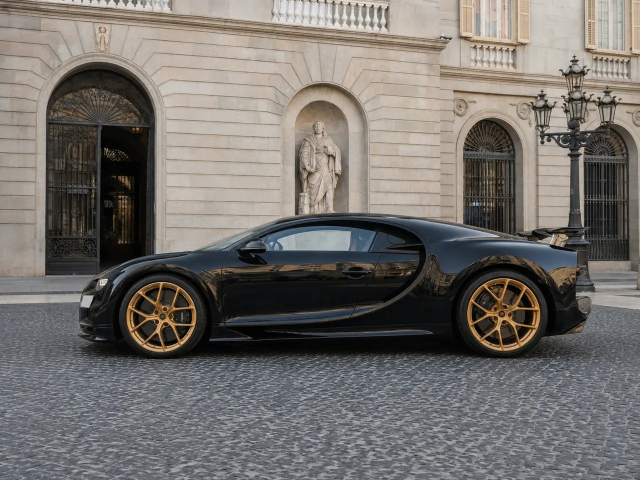 Bugatti Chiron 110 Ani 2019, esterno — Milan Luxury Cars, Milano. La Bugatti Chiron 110 Ani, anno 2019, rappresenta uno dei vertici assoluti della…