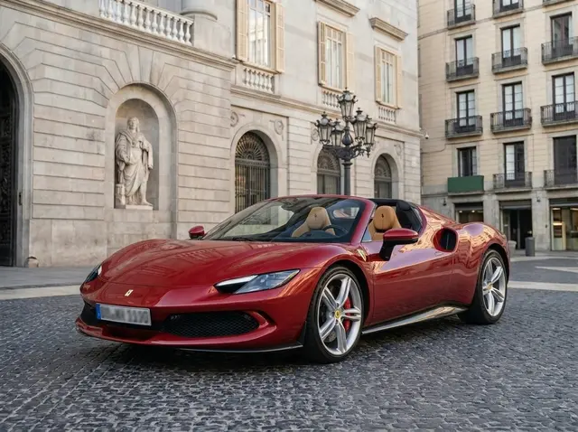 Ferrari 296 GTS Spider 2025 — Milan Luxury Cars, Milan