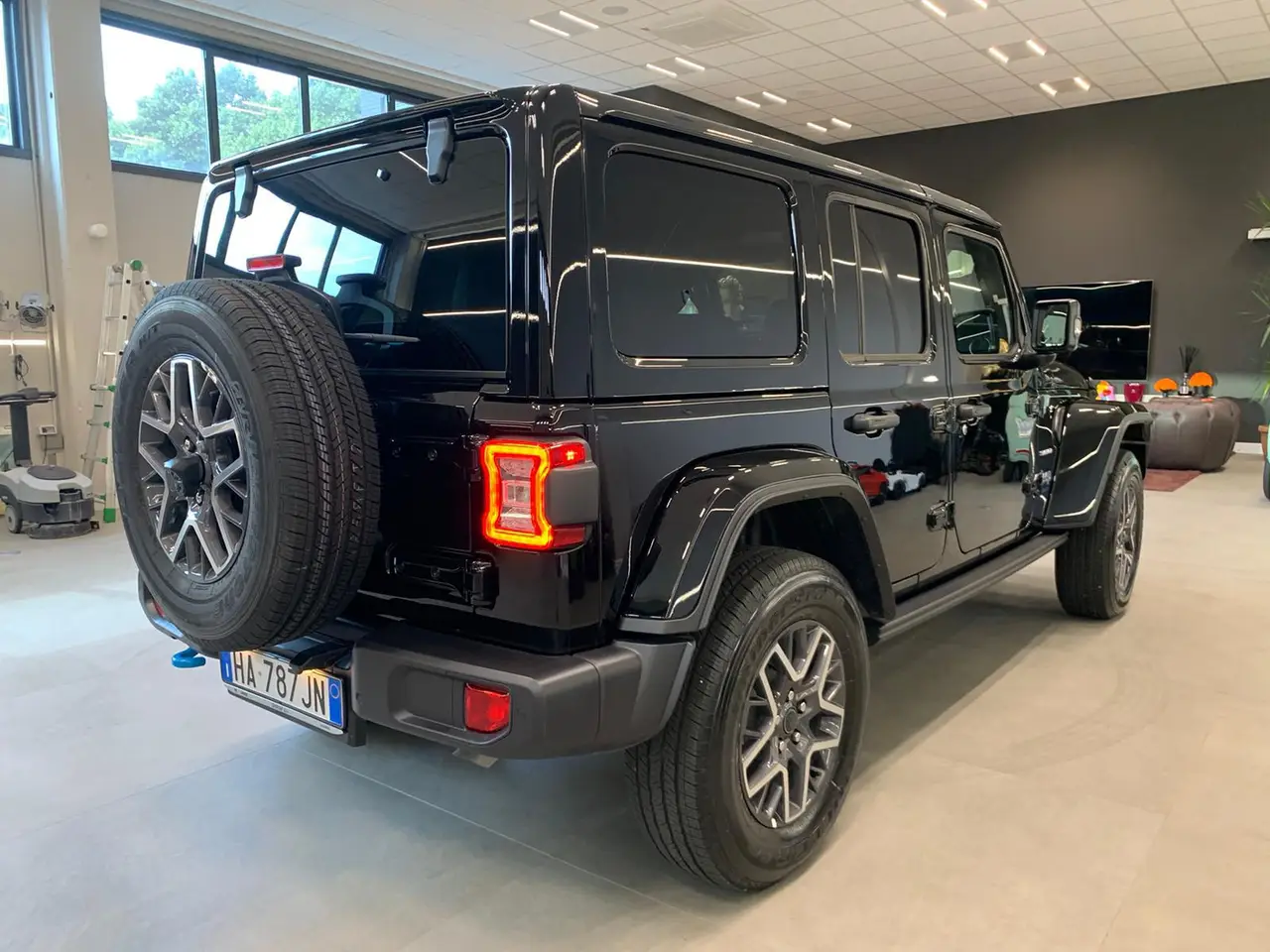 Jeep Wrangler 2025, interior — Milan Luxury Cars, Milan. The 2025 Jeep Wrangler brings a different proposition to a fleet otherwise weighted…