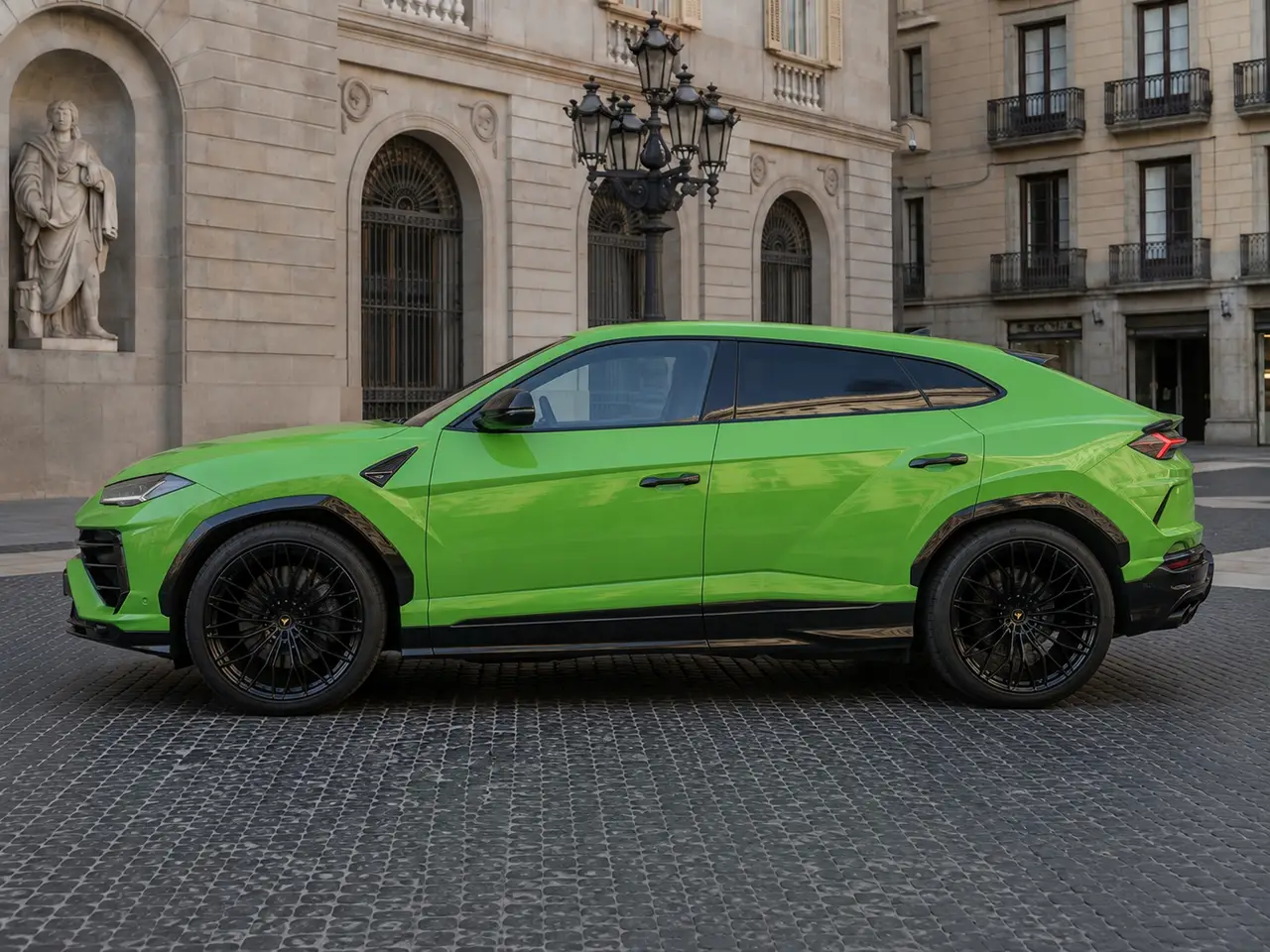Lamborghini Urus SE 2026, exterior — Milan Luxury Cars, Milan. The Lamborghini Urus SE pairs 800 hp with five-seat practicality, a combination that sets…