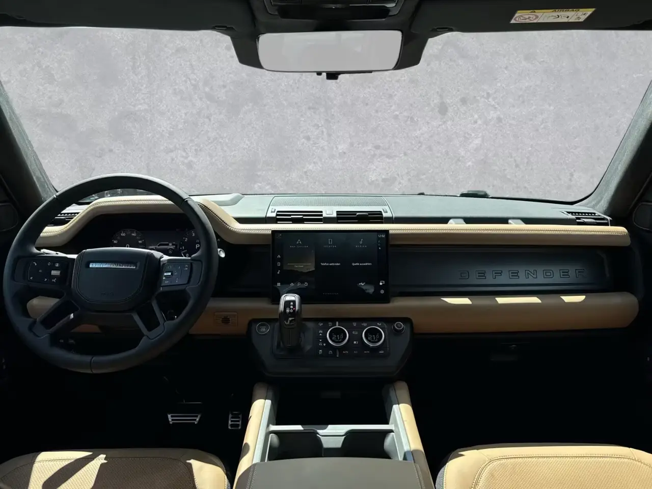 Land Rover Defender 2024, rear view — Milan Luxury Cars, Milan. The 2024 Land Rover Defender brings a different kind of luxury to the fleet: space and…