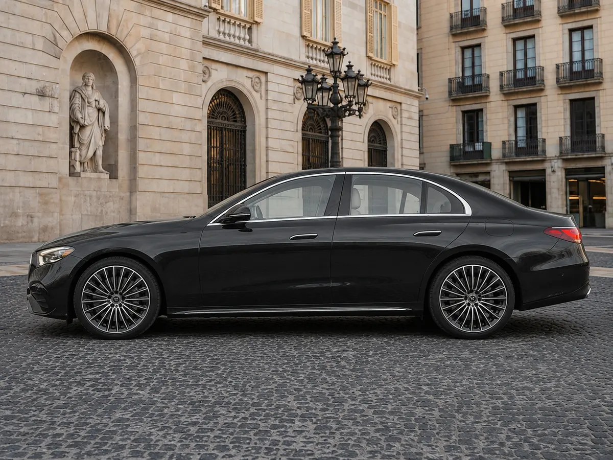 Mercedes Benz E-klasse 220d Premium Plus 2026, esterno — Milan Luxury Cars, Milano. La Mercedes-Benz E-Klasse 220d Premium Plus 2026 è una berlina pensata per chi guida con…