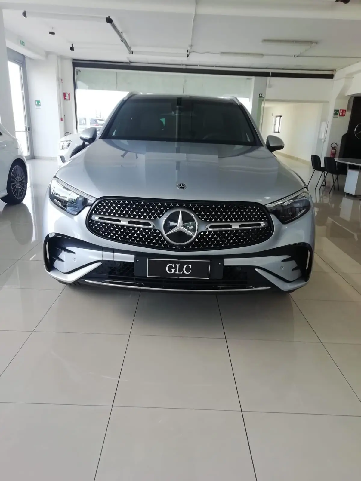 Mercedes Benz GLC 2025, front view — Milan Luxury Cars, Milan. The 2025 Mercedes Benz GLC brings a composed, confident driving character suited to…