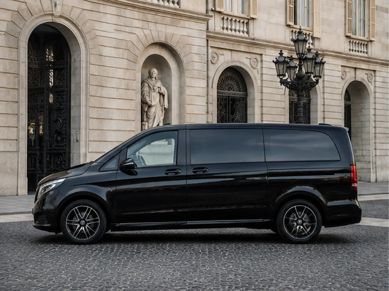 Mercedes V Class 2026, esterno — Milan Luxury Cars, Milano. La Mercedes Benz Classe V 2026 è pensata per chi deve muovere un gruppo intero senza…