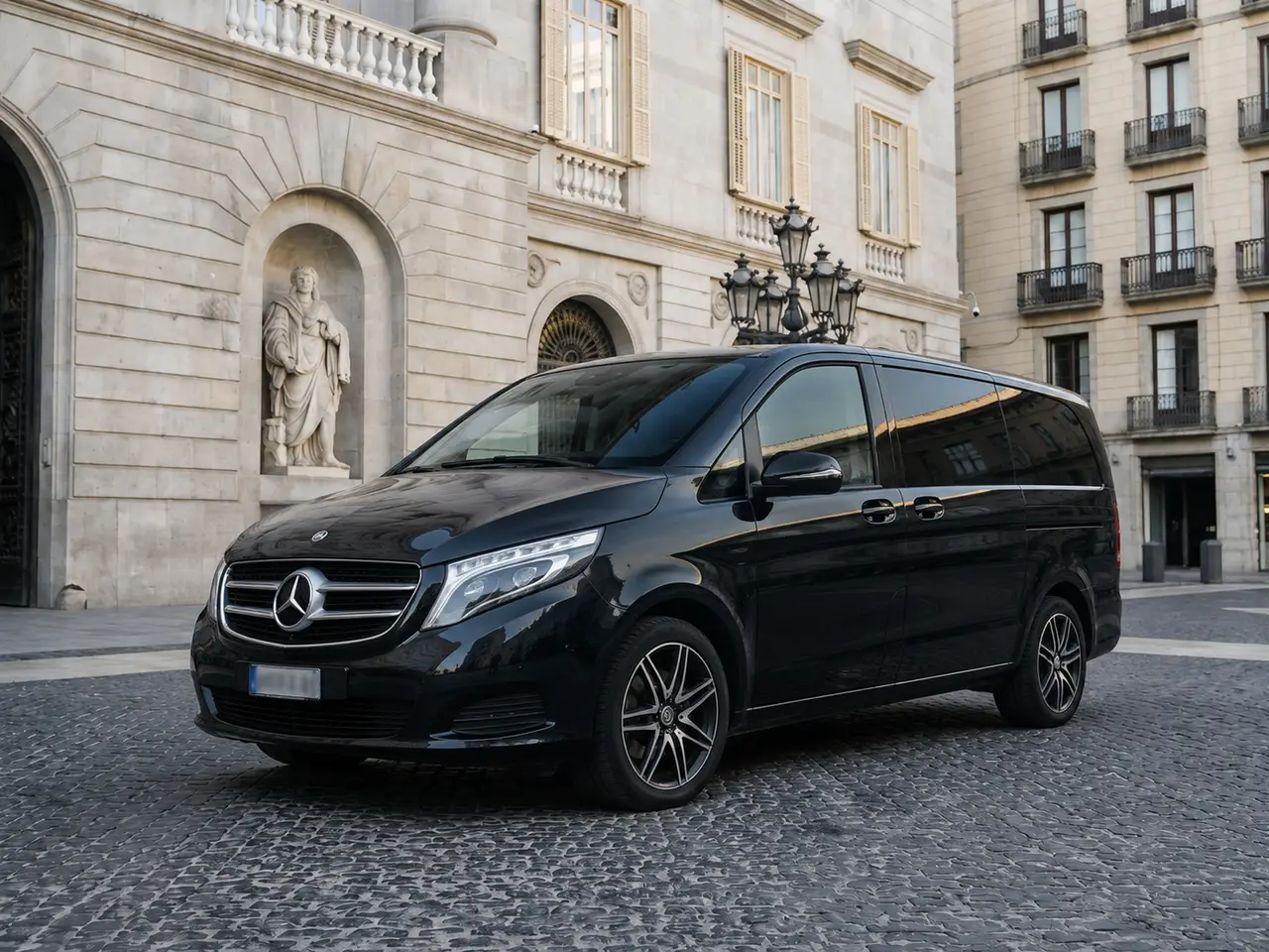 Mercedes V Class 2026 — Milan Luxury Cars, Milan. The Mercedes Benz V Class is built for groups rather than solo runs — eight seats and a…