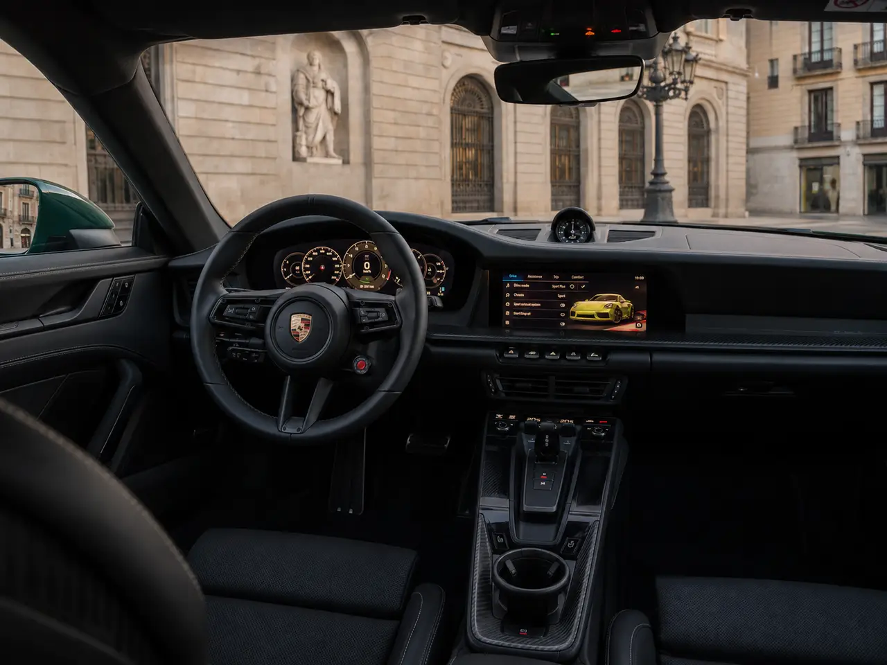 Porsche 911 GT3 2026, interior — Milan Luxury Cars, Milan. The 2026 Porsche 911 GT3 is built for drivers who want direct feedback rather than…