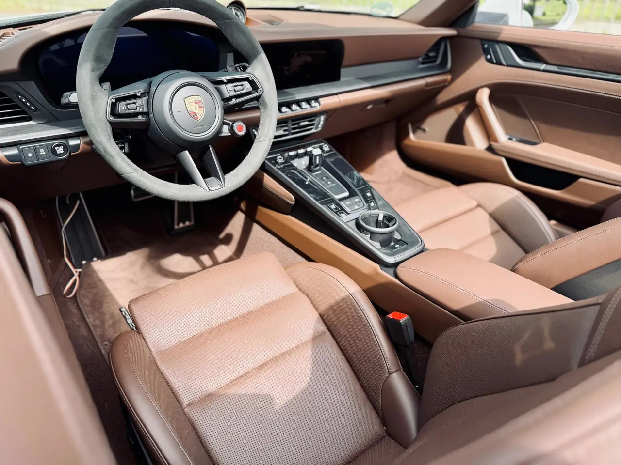 Porsche 992.2 Carrera 4 GTS Cabrio 2025, dashboard — Milan Luxury Cars, Milan. The 2025 Porsche 992.2 Carrera 4 GTS Cabrio pairs 540 hp with all-wheel drive, a…