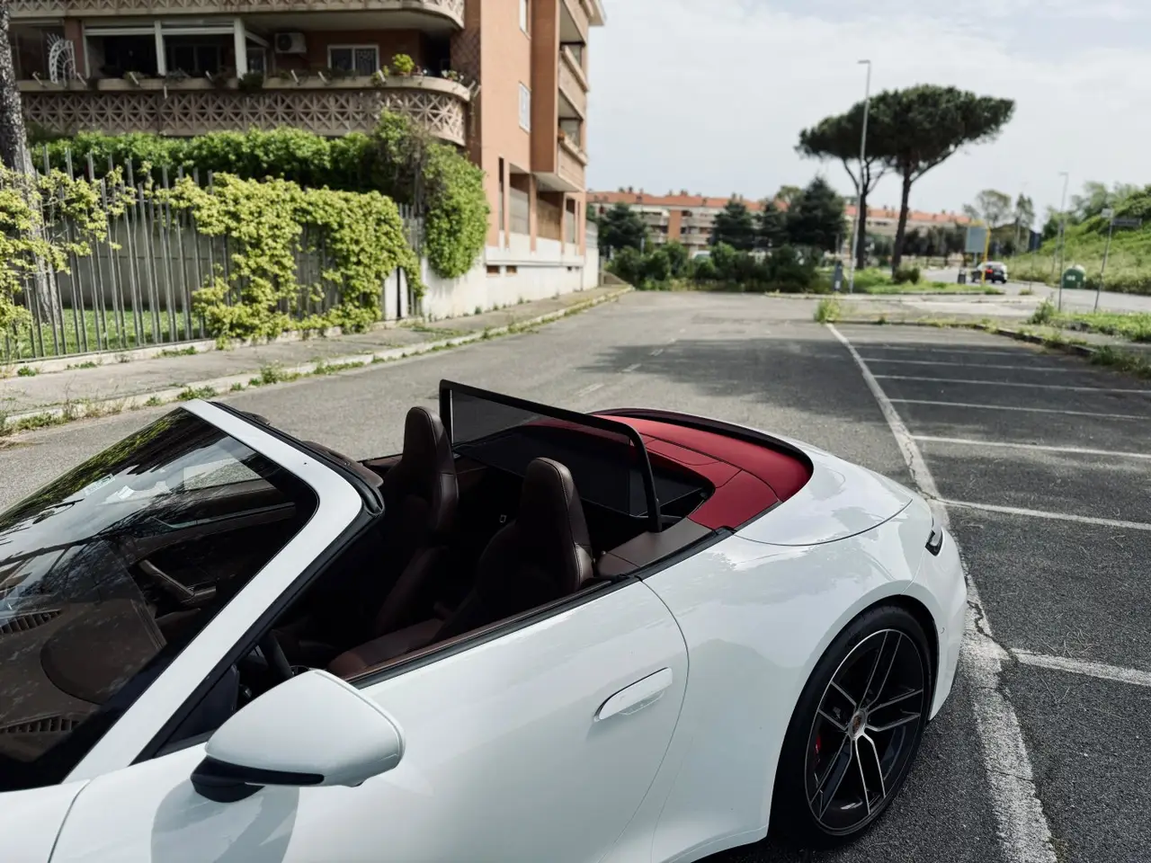 Porsche 992.2 Carrera 4 GTS Cabrio 2025, exterior — Milan Luxury Cars, Milan. The 2025 Porsche 992.2 Carrera 4 GTS Cabrio pairs 540 hp with all-wheel drive, a…