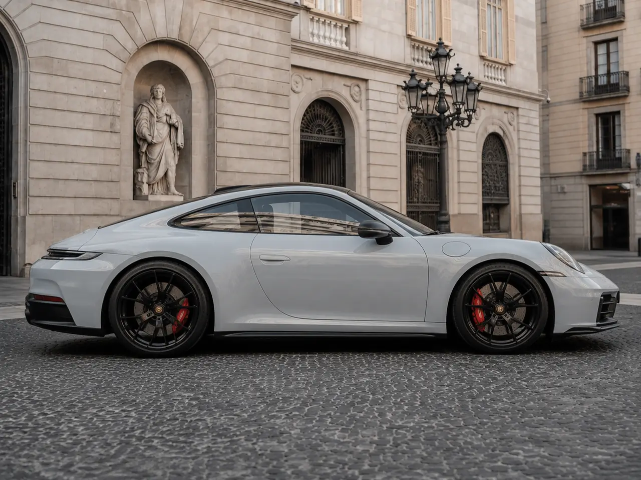 Porsche Carrera Spyder 992,2 GTS 2025, vista frontale — Milan Luxury Cars, Milano. La Porsche Carrera Spyder 992.2 GTS unisce l'apertura totale di una cabrio ai 541 CV di…