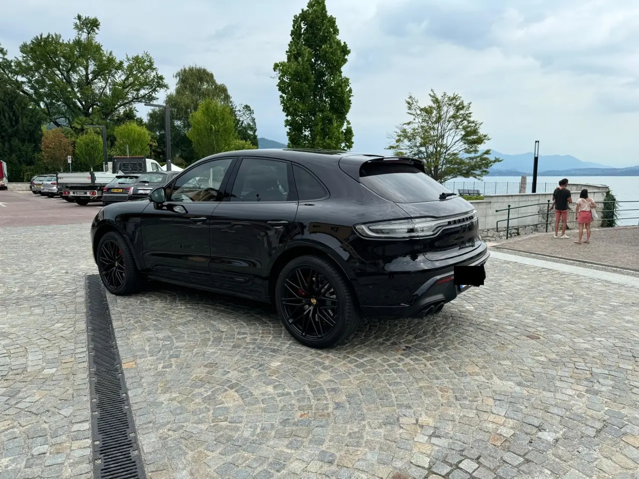 Porsche Macan GTS 2024, front view — Milan Luxury Cars, Milan. The Porsche Macan GTS pairs 440 hp with the practicality of five seats, giving it a…