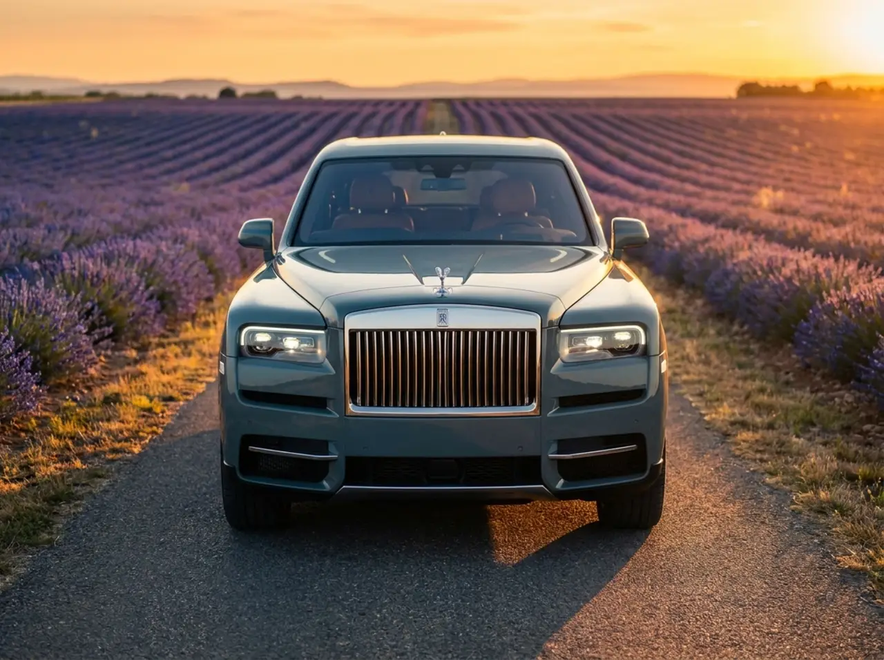 Rolls-Royce Cullinan 2025, rear view — Milan Luxury Cars, Milan. The 2025 Rolls-Royce Cullinan pairs SUV height and stance with a cabin tuned for calm…