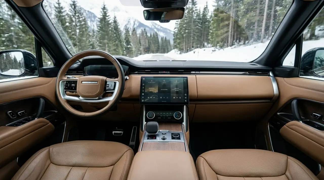 Rover Range Rover Autobiography P530 2026, interior — Milan Luxury Cars, Milan. The 2026 Range Rover Autobiography P530 is the choice for clients who want presence…