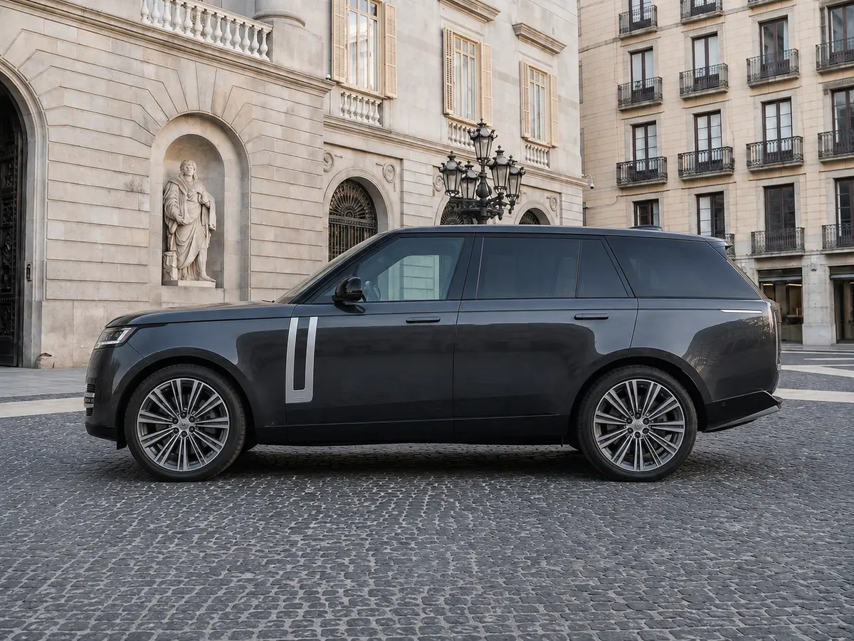 Rover Range Rover Autobiography P530 2026, exterior — Milan Luxury Cars, Milán. El Range Rover Autobiography P530 de 2026 combina sus 530 caballos con una carrocería…
