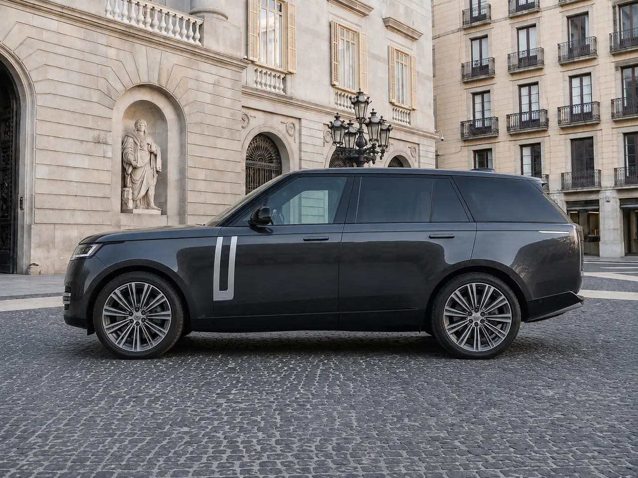 Rover Range Rover Autobiography P530 2026, esterno — Milan Luxury Cars, Milano. Il Range Rover Autobiography P530 del 2026 porta in dotazione 530 cavalli e cinque posti…